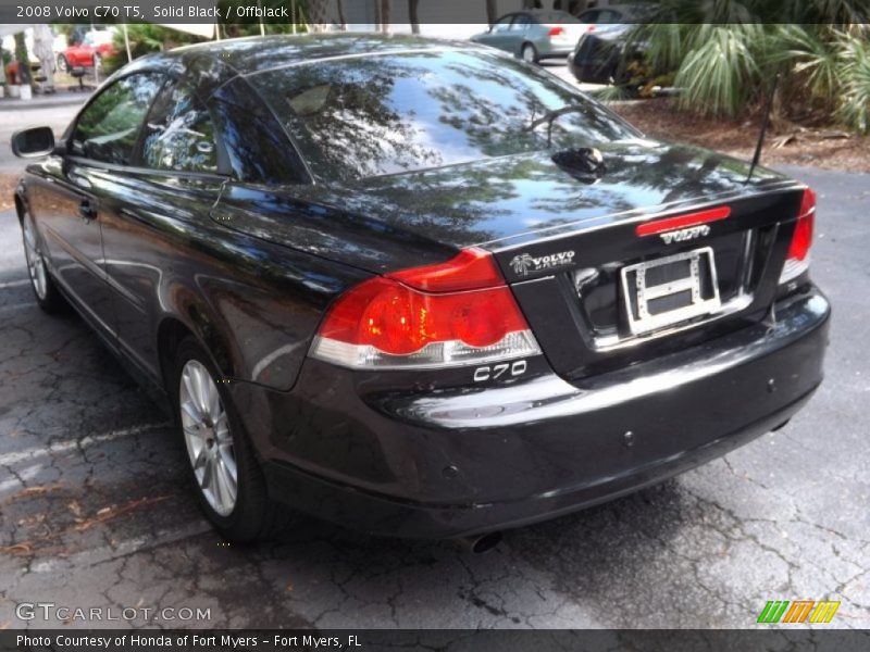 Solid Black / Offblack 2008 Volvo C70 T5