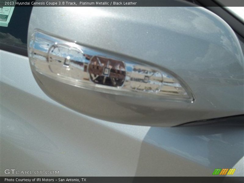 Platinum Metallic / Black Leather 2013 Hyundai Genesis Coupe 3.8 Track