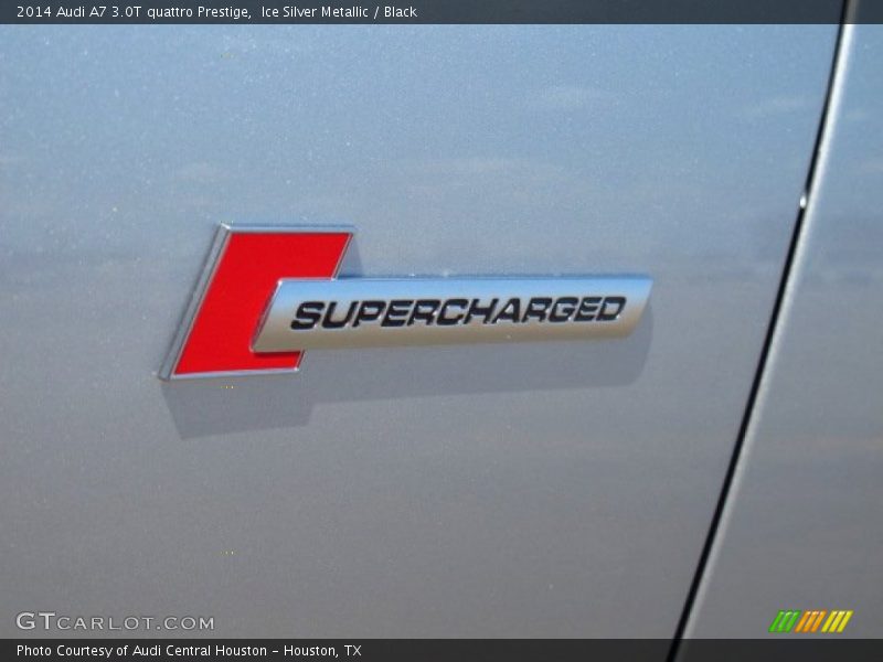Ice Silver Metallic / Black 2014 Audi A7 3.0T quattro Prestige