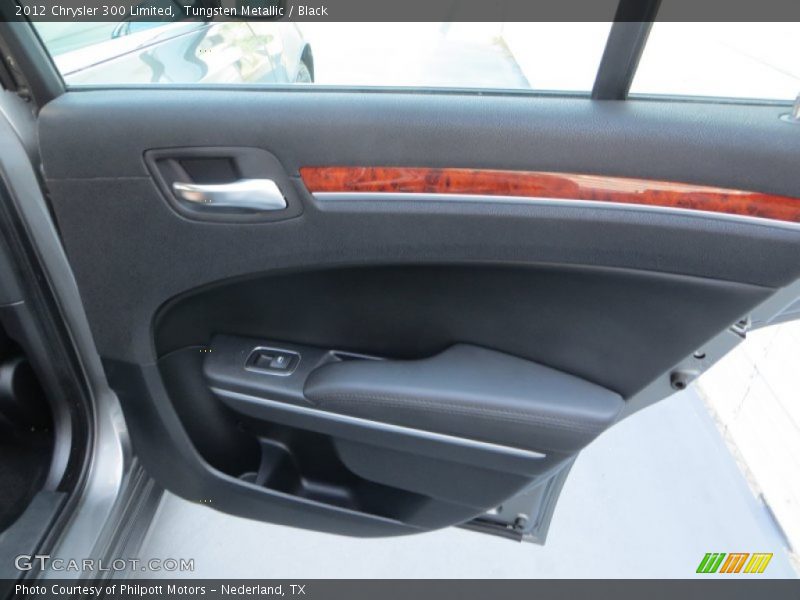 Tungsten Metallic / Black 2012 Chrysler 300 Limited