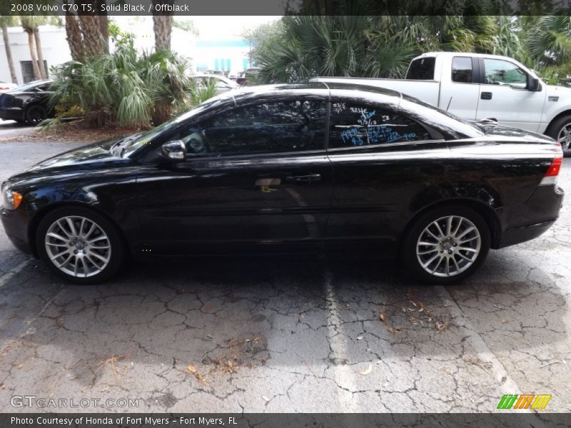 Solid Black / Offblack 2008 Volvo C70 T5