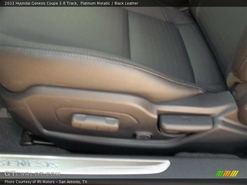 Platinum Metallic / Black Leather 2013 Hyundai Genesis Coupe 3.8 Track
