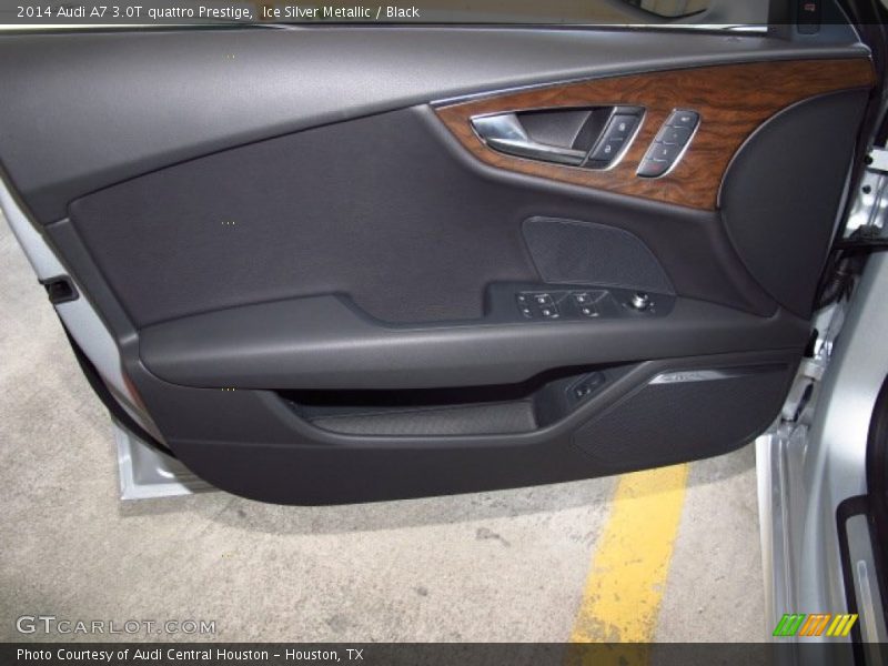 Ice Silver Metallic / Black 2014 Audi A7 3.0T quattro Prestige
