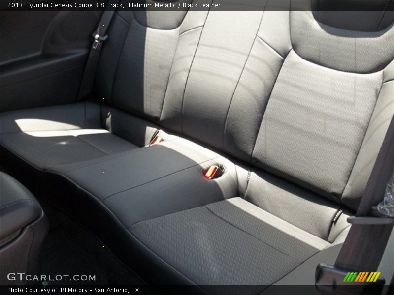 Platinum Metallic / Black Leather 2013 Hyundai Genesis Coupe 3.8 Track