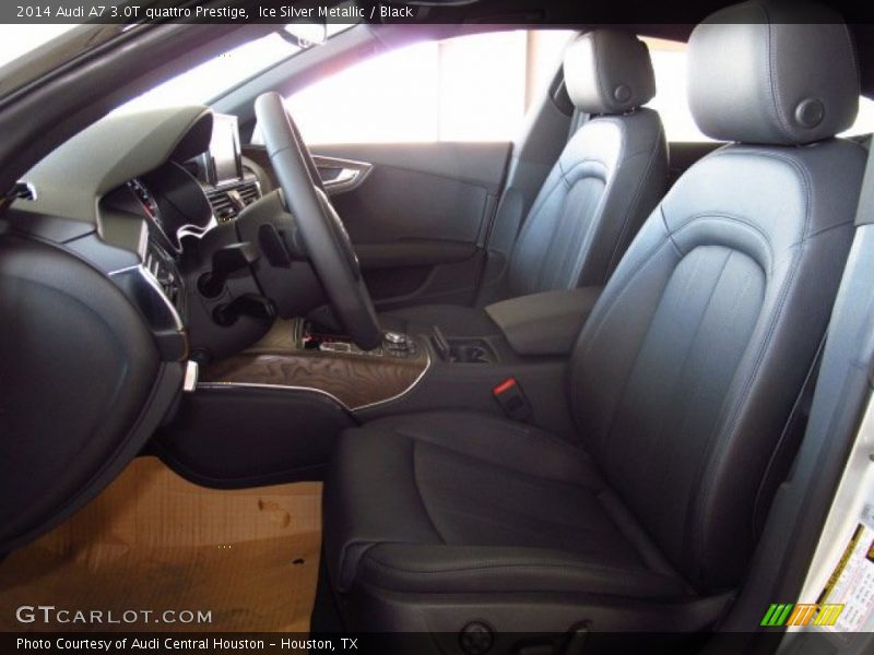 Ice Silver Metallic / Black 2014 Audi A7 3.0T quattro Prestige
