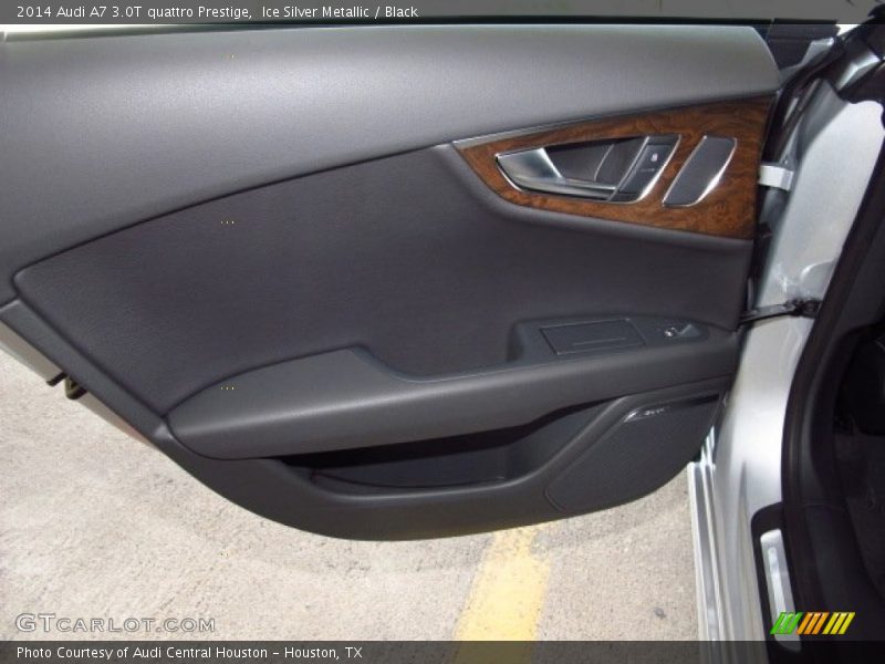 Ice Silver Metallic / Black 2014 Audi A7 3.0T quattro Prestige