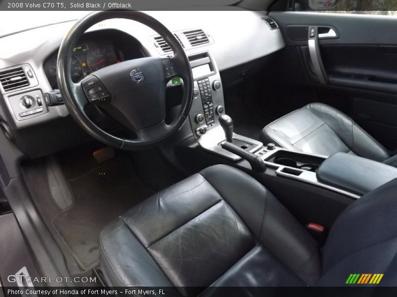 Solid Black / Offblack 2008 Volvo C70 T5