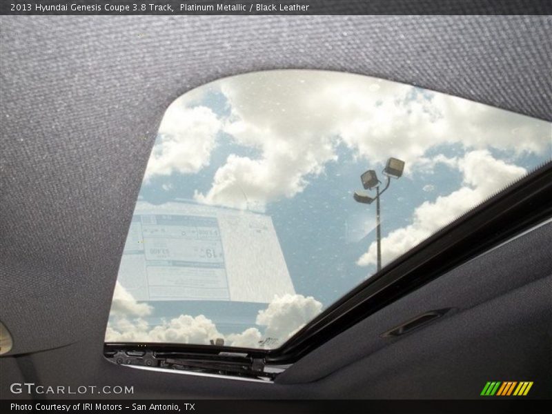 Platinum Metallic / Black Leather 2013 Hyundai Genesis Coupe 3.8 Track