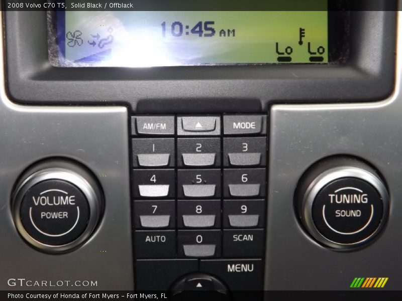 Solid Black / Offblack 2008 Volvo C70 T5