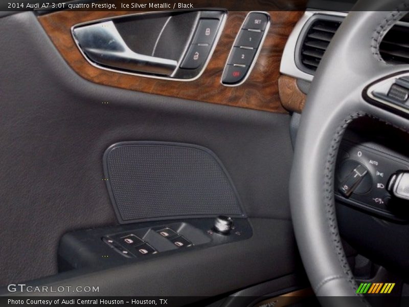 Ice Silver Metallic / Black 2014 Audi A7 3.0T quattro Prestige