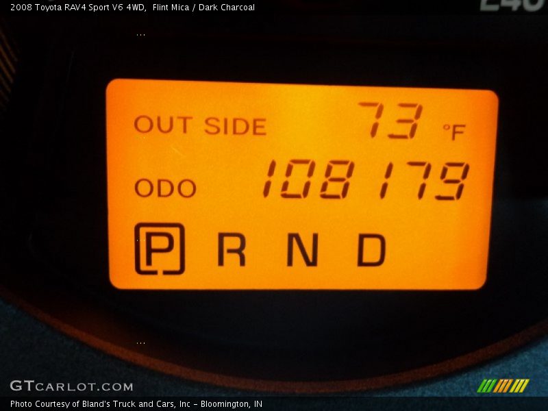 Flint Mica / Dark Charcoal 2008 Toyota RAV4 Sport V6 4WD