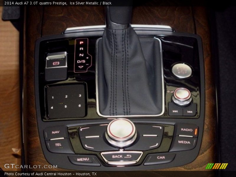 Ice Silver Metallic / Black 2014 Audi A7 3.0T quattro Prestige