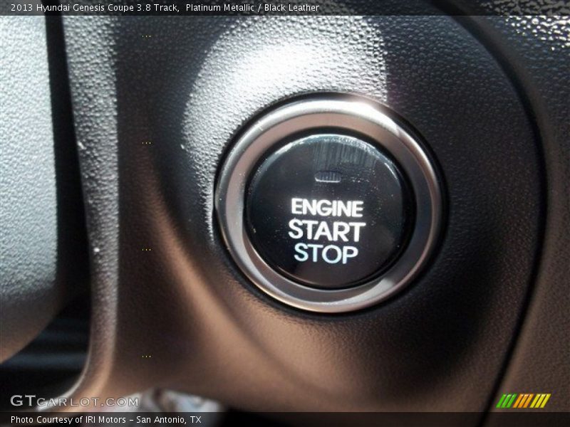 Platinum Metallic / Black Leather 2013 Hyundai Genesis Coupe 3.8 Track