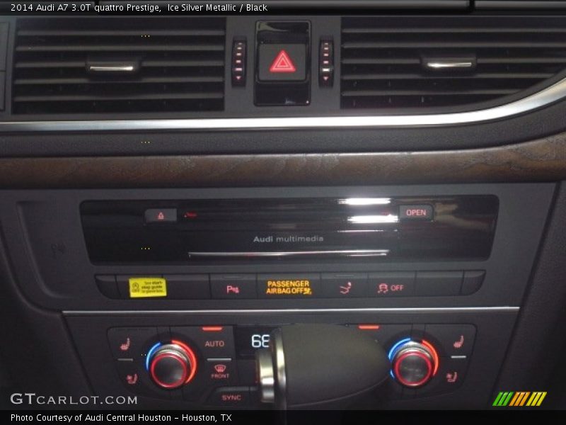 Ice Silver Metallic / Black 2014 Audi A7 3.0T quattro Prestige
