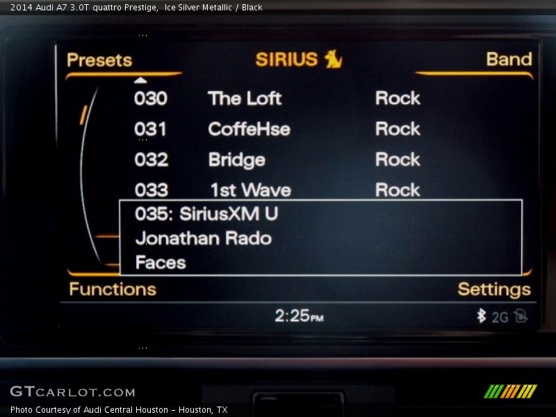 Ice Silver Metallic / Black 2014 Audi A7 3.0T quattro Prestige