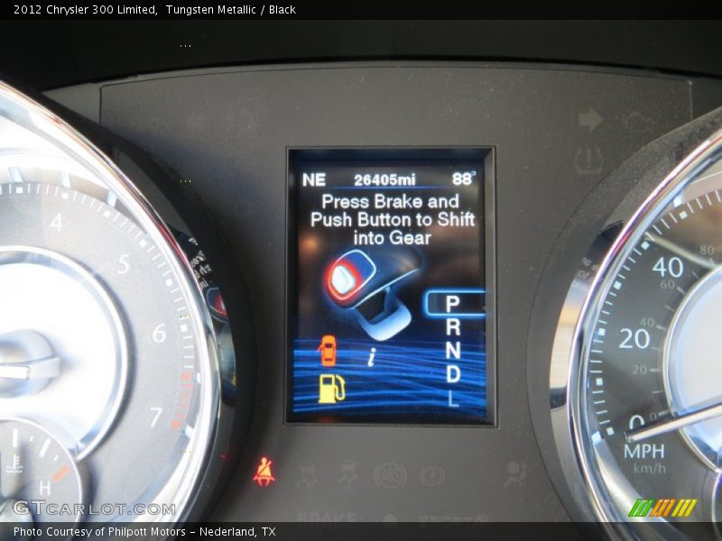 Tungsten Metallic / Black 2012 Chrysler 300 Limited