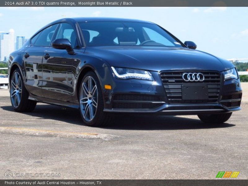 Front 3/4 View of 2014 A7 3.0 TDI quattro Prestige