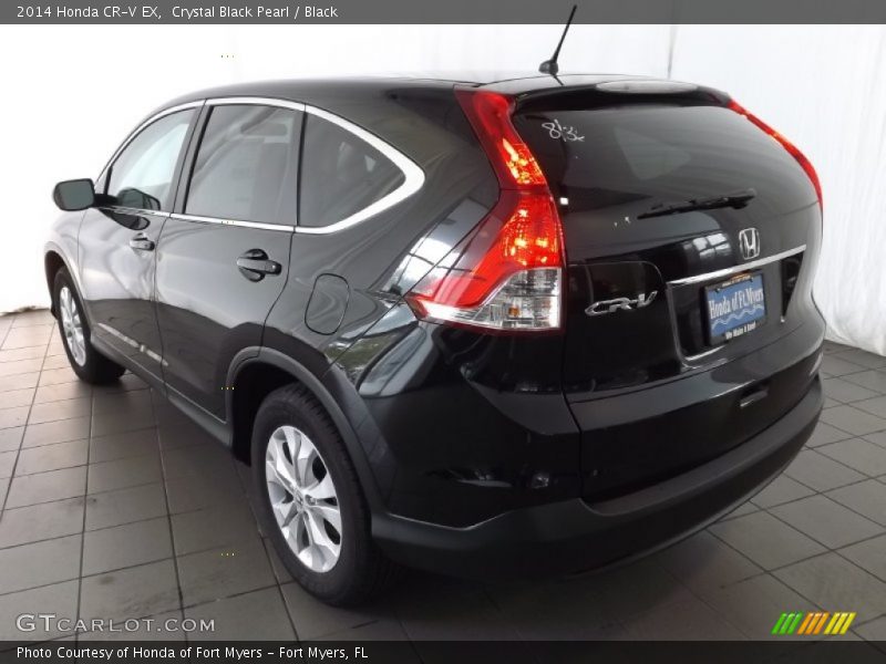 Crystal Black Pearl / Black 2014 Honda CR-V EX