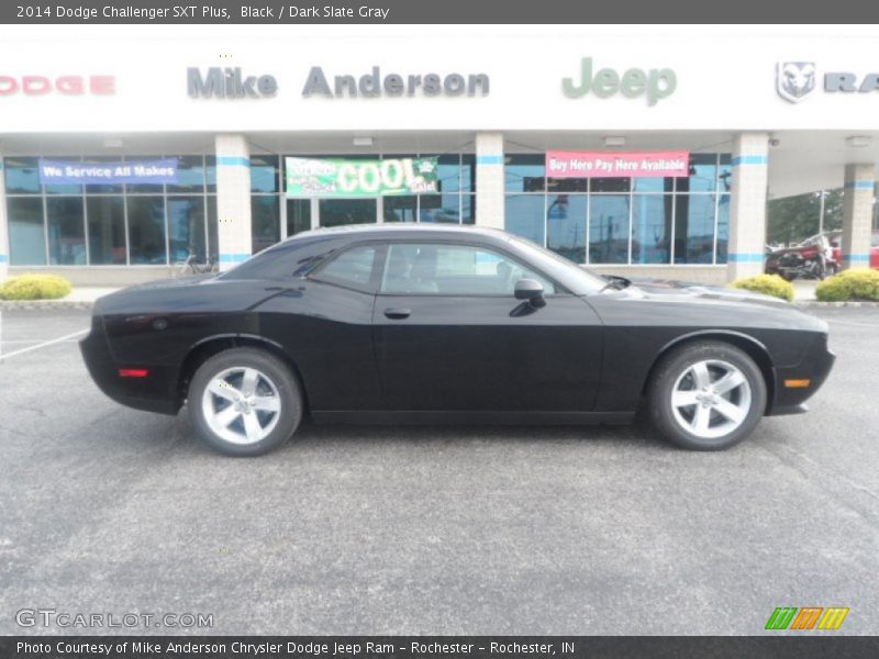 Black / Dark Slate Gray 2014 Dodge Challenger SXT Plus