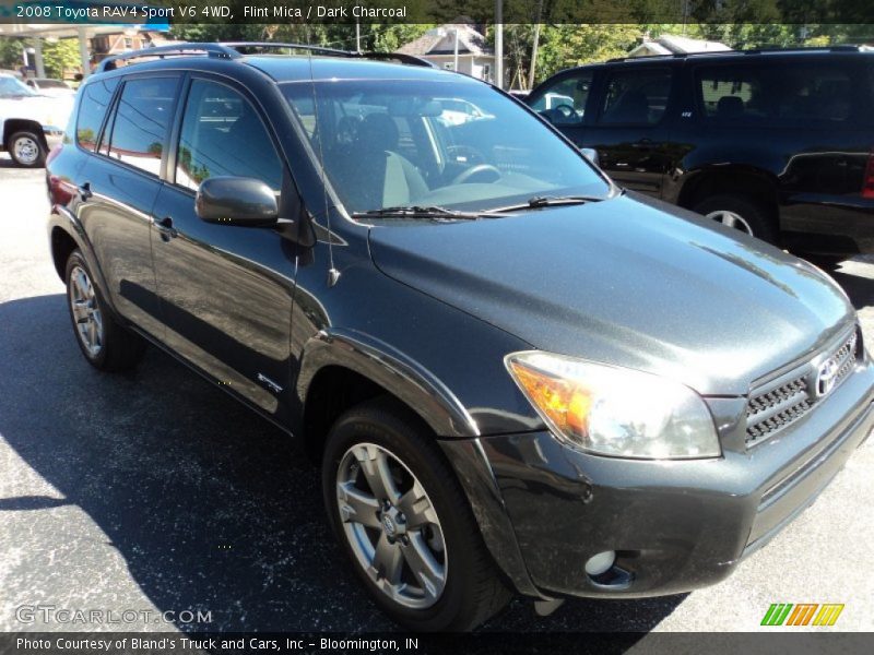 Flint Mica / Dark Charcoal 2008 Toyota RAV4 Sport V6 4WD