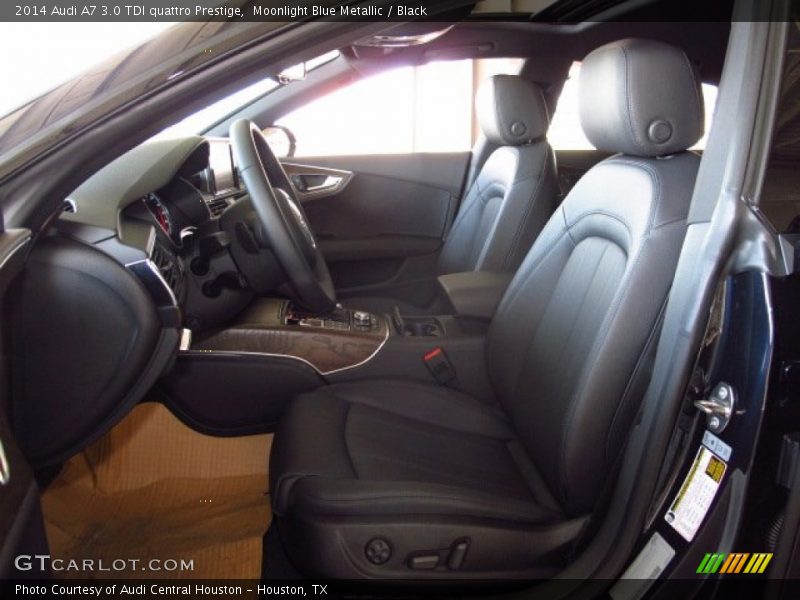 Moonlight Blue Metallic / Black 2014 Audi A7 3.0 TDI quattro Prestige