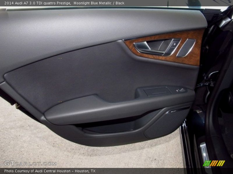 Moonlight Blue Metallic / Black 2014 Audi A7 3.0 TDI quattro Prestige