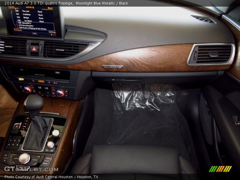 Moonlight Blue Metallic / Black 2014 Audi A7 3.0 TDI quattro Prestige