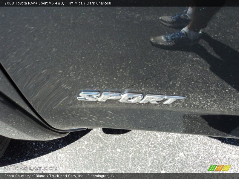 Flint Mica / Dark Charcoal 2008 Toyota RAV4 Sport V6 4WD