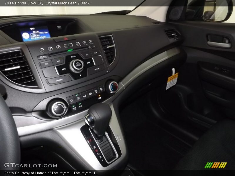 Crystal Black Pearl / Black 2014 Honda CR-V EX