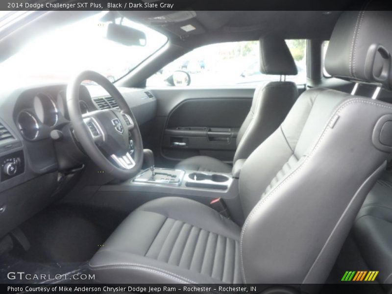Black / Dark Slate Gray 2014 Dodge Challenger SXT Plus