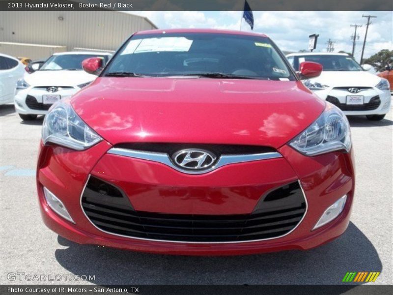 Boston Red / Black 2013 Hyundai Veloster