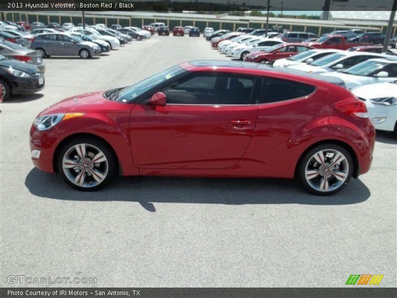 Boston Red / Black 2013 Hyundai Veloster