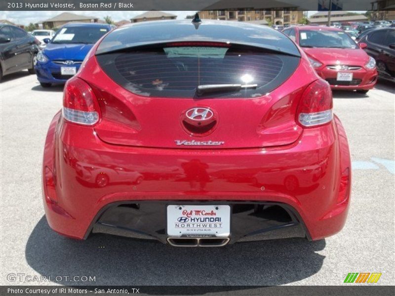 Boston Red / Black 2013 Hyundai Veloster