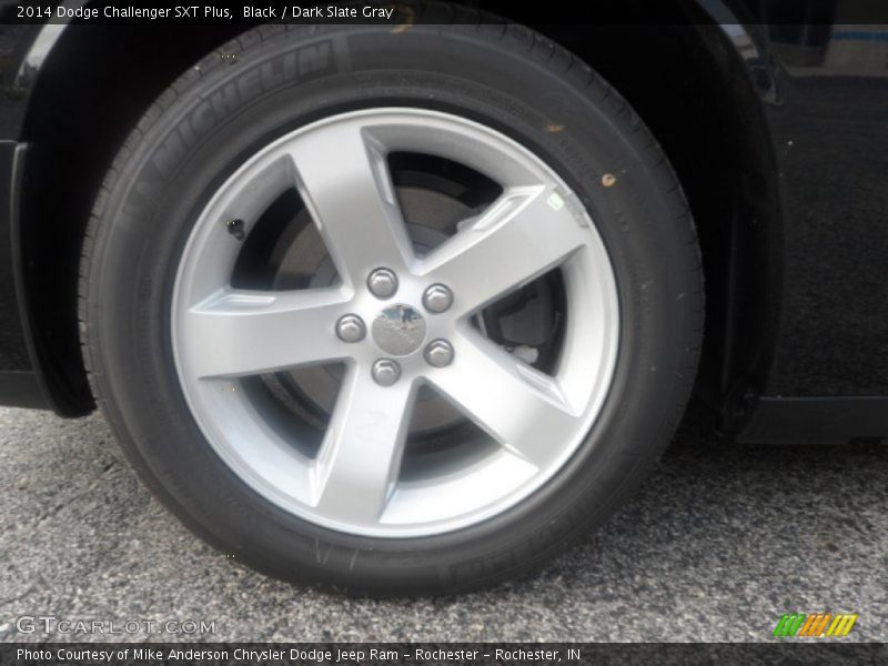 Black / Dark Slate Gray 2014 Dodge Challenger SXT Plus