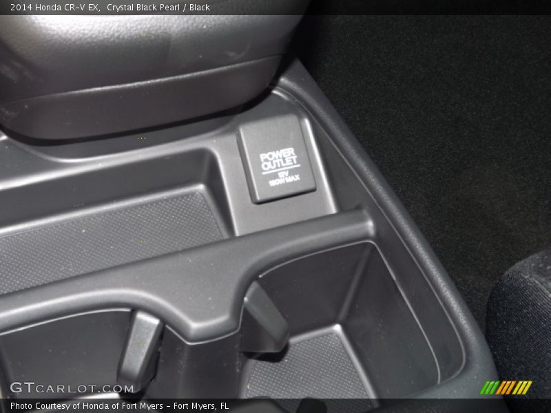 Crystal Black Pearl / Black 2014 Honda CR-V EX