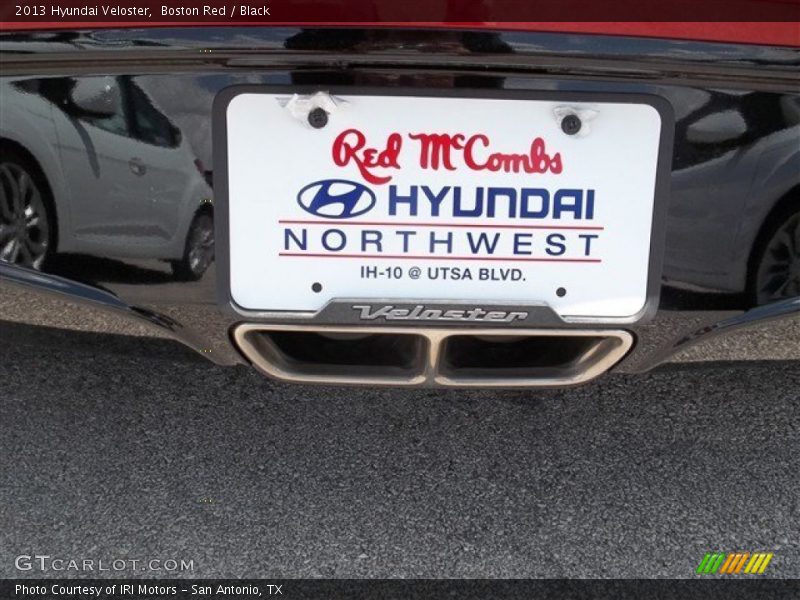 Boston Red / Black 2013 Hyundai Veloster