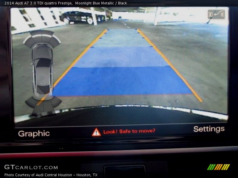Moonlight Blue Metallic / Black 2014 Audi A7 3.0 TDI quattro Prestige