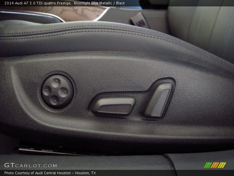 Moonlight Blue Metallic / Black 2014 Audi A7 3.0 TDI quattro Prestige