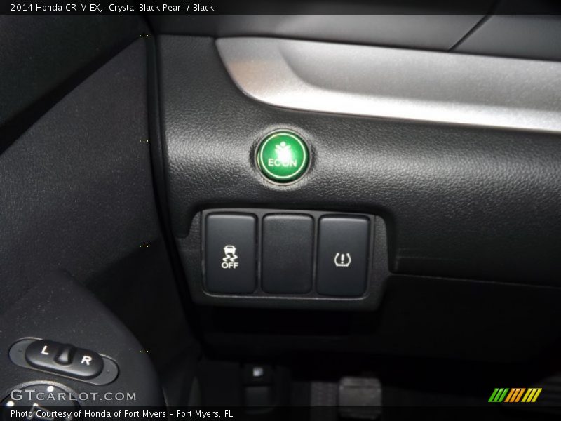 Crystal Black Pearl / Black 2014 Honda CR-V EX