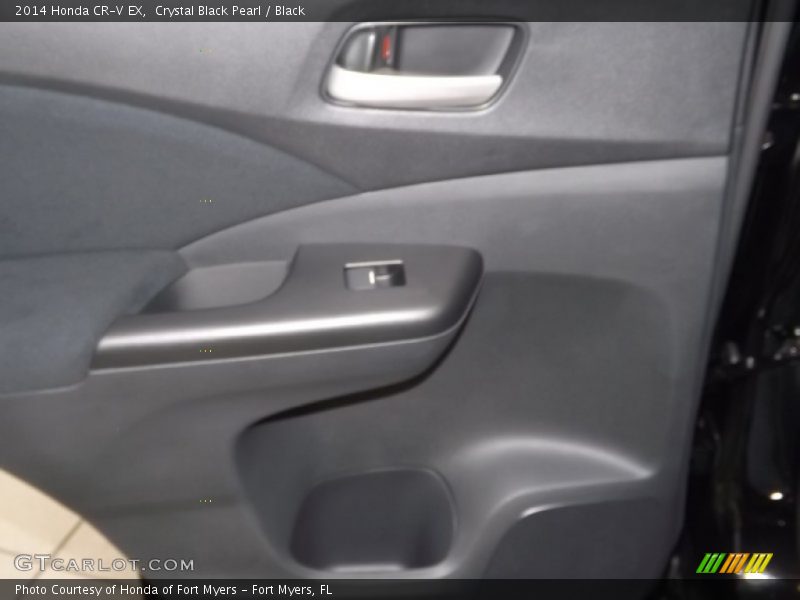 Crystal Black Pearl / Black 2014 Honda CR-V EX