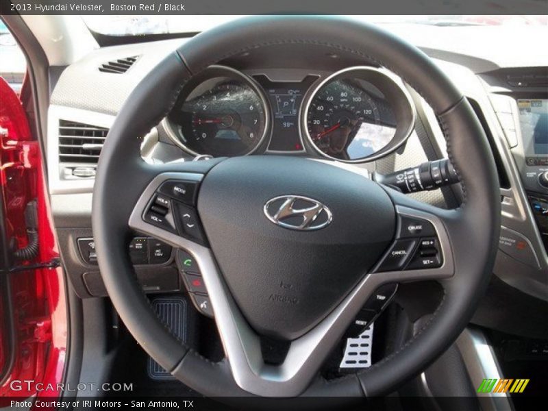 Boston Red / Black 2013 Hyundai Veloster