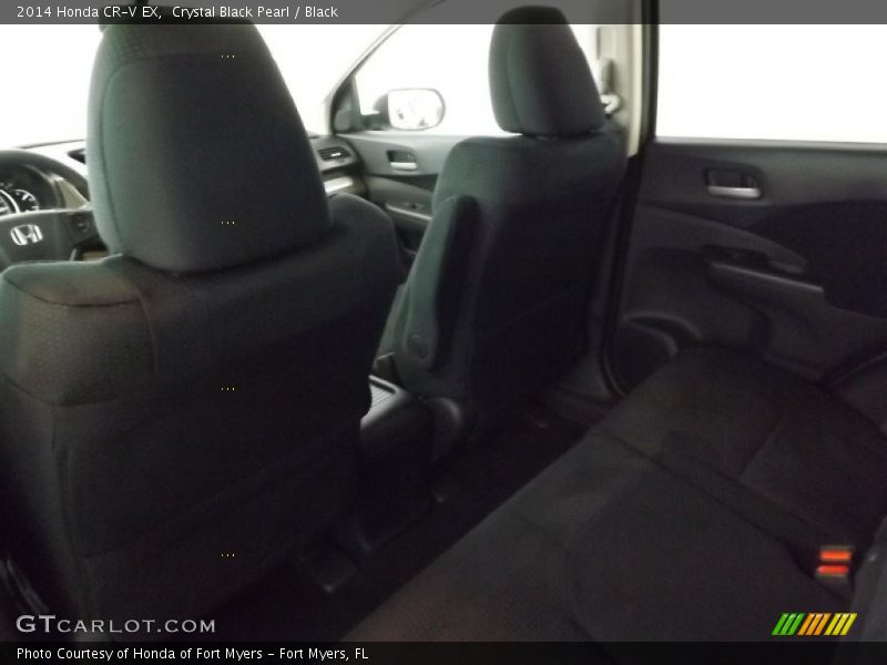 Crystal Black Pearl / Black 2014 Honda CR-V EX