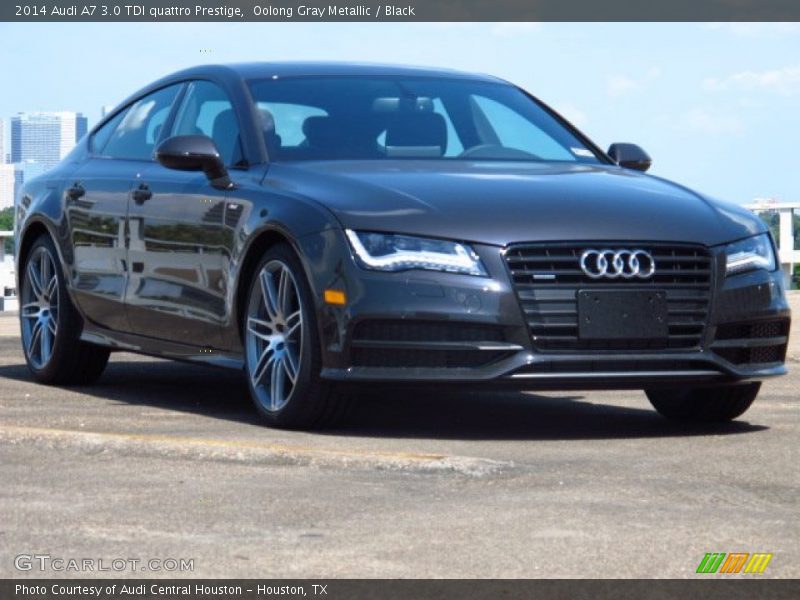 Oolong Gray Metallic / Black 2014 Audi A7 3.0 TDI quattro Prestige