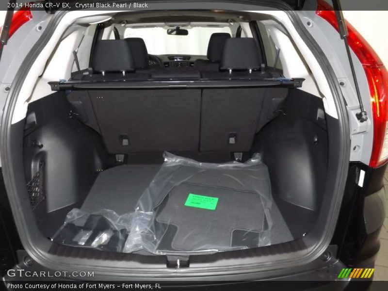 Crystal Black Pearl / Black 2014 Honda CR-V EX