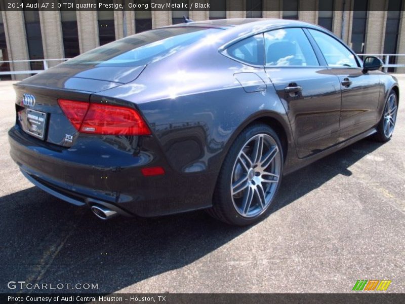 Oolong Gray Metallic / Black 2014 Audi A7 3.0 TDI quattro Prestige