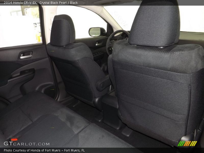 Crystal Black Pearl / Black 2014 Honda CR-V EX