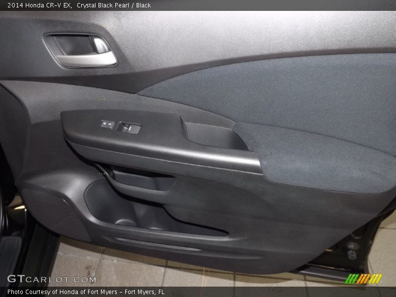 Crystal Black Pearl / Black 2014 Honda CR-V EX