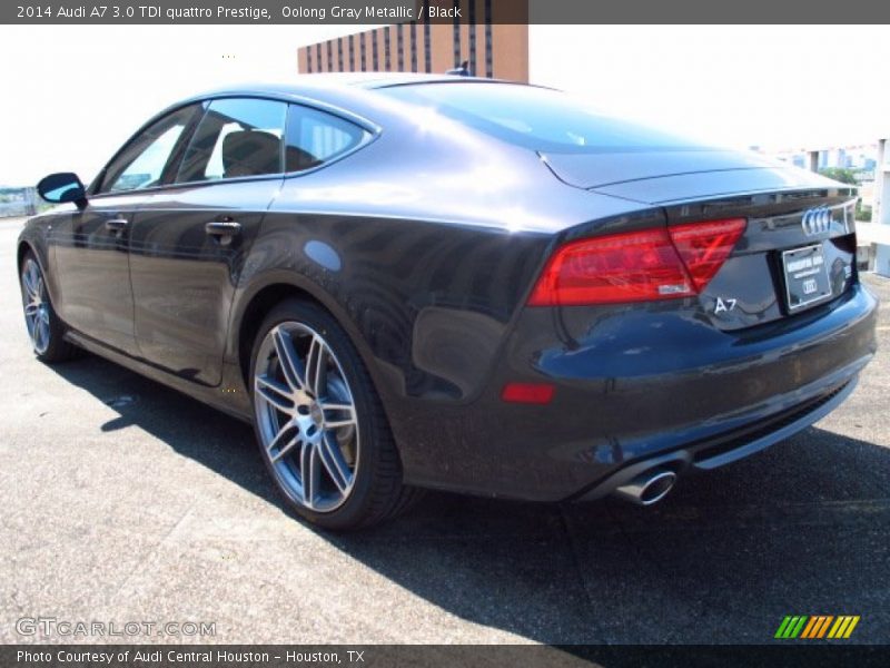 Oolong Gray Metallic / Black 2014 Audi A7 3.0 TDI quattro Prestige