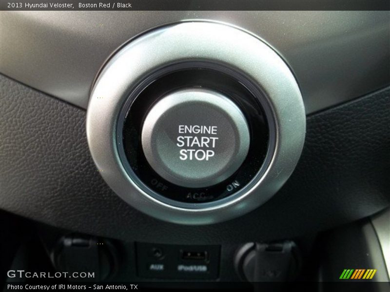 Boston Red / Black 2013 Hyundai Veloster