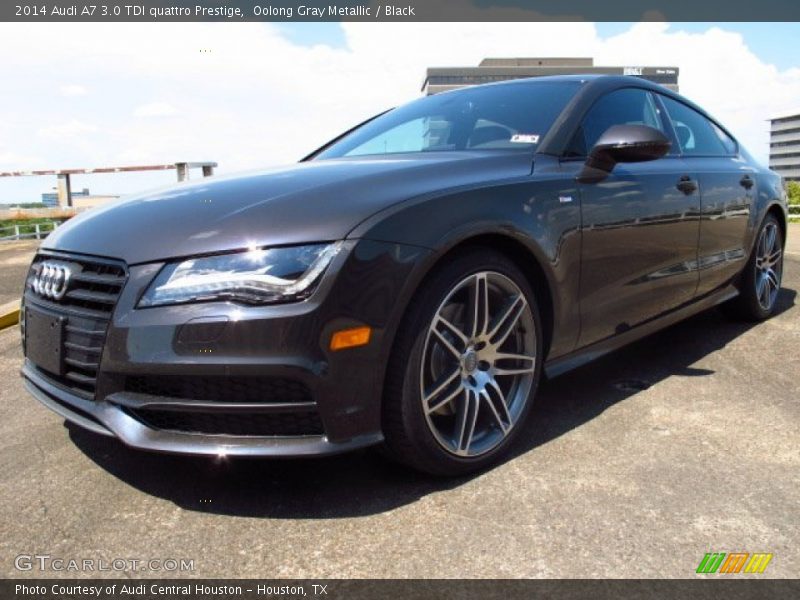 Front 3/4 View of 2014 A7 3.0 TDI quattro Prestige